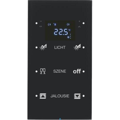 Berker 75643155, Thermostat, Schwarz