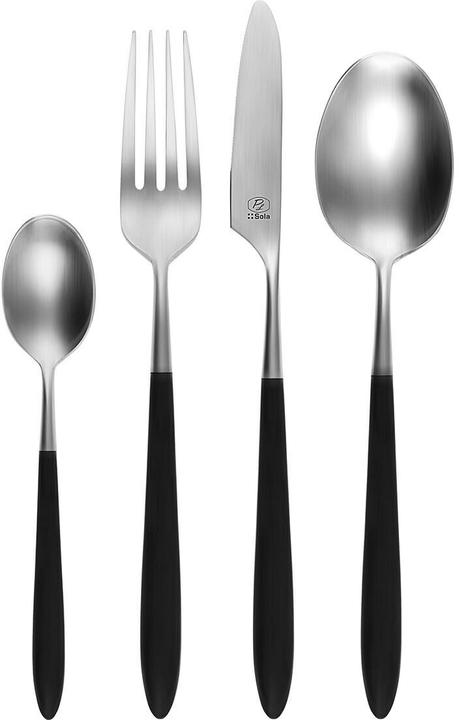Acier inoxydable, Argent, Noir, Noir