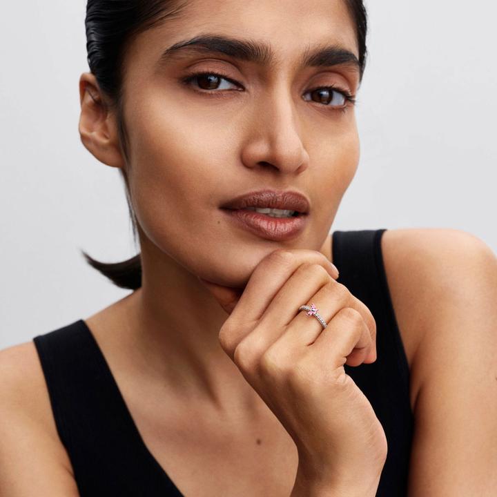 Produktbild Pandora Funkelnder Schmetterlingsring (52, 925 Silber)