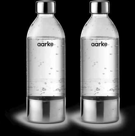 Productafbeelding Aarke Set van 2 PET-flessen voor Carbonator 3 water bubbler
