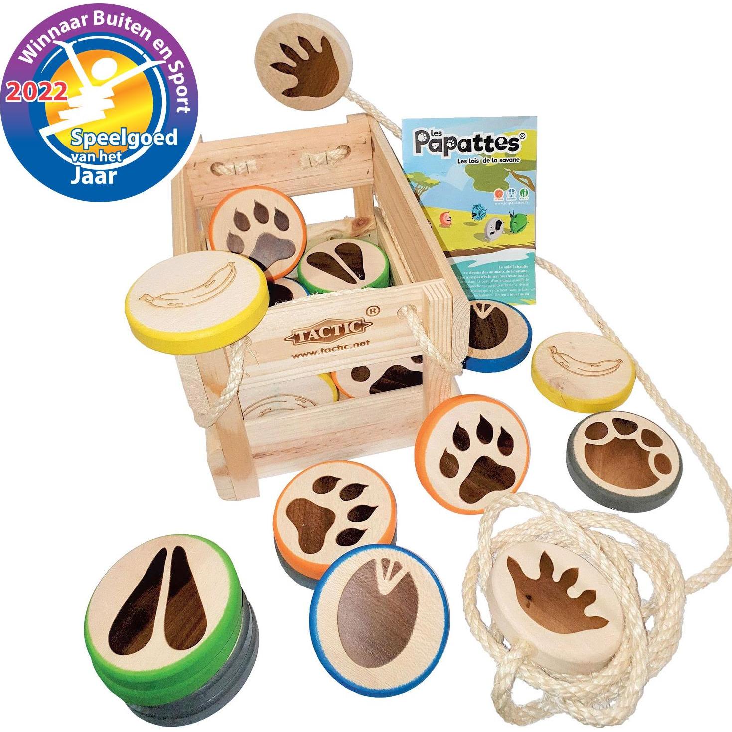 Selecta Spielzeug Outdoor-Spiel aus Holz Les Papattes (59128)