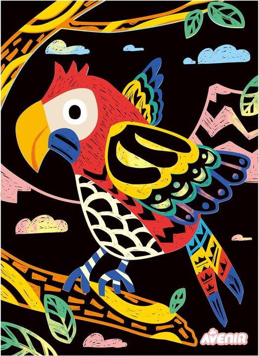 Actual product image Avenir AVE Scratch-4 Magic Birds