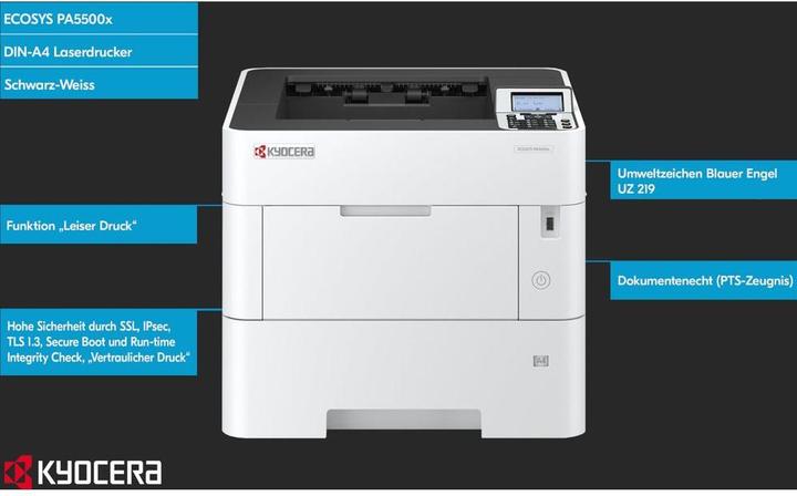 Produktbild Kyocera ECOSYS PA5500X (Laser, Schwarz-Weiss)