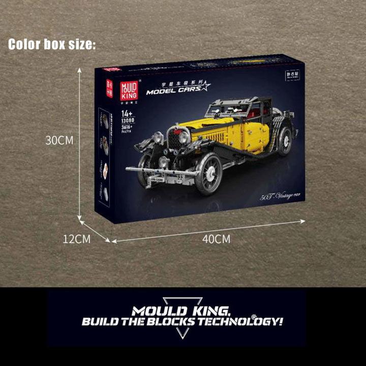 Produktbild Mould King Oldtimer "T50" - Klemmbausteine