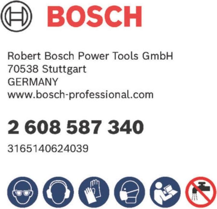 Image du produit Bosch Professional Zubehör Couronne diamantée pour carottage à sec G 1/2", Standard for Universal, 65mm, 150mm, 4, 7mm (65 mm)