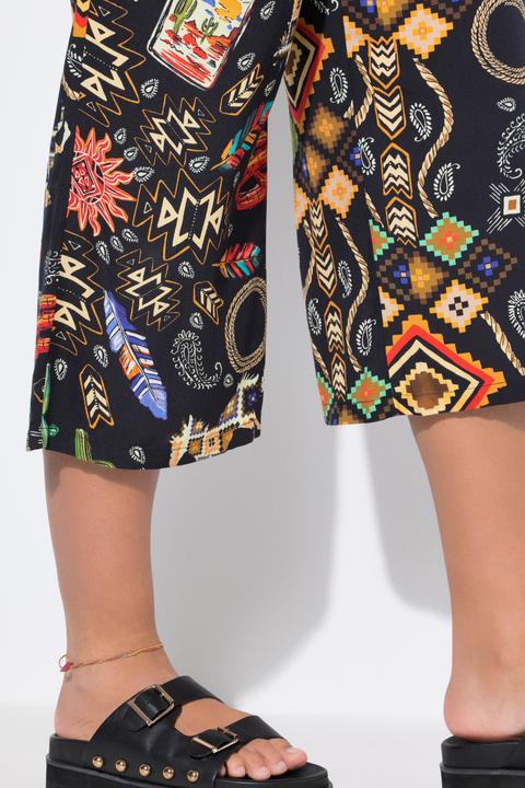 Produktbild Angel of Style Hose, weites, gerades Bein, Western-Muster (46)