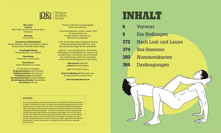 Immagine prodotto Kamasutra Workout (Tedesco, Casa editrice DK, 2018)