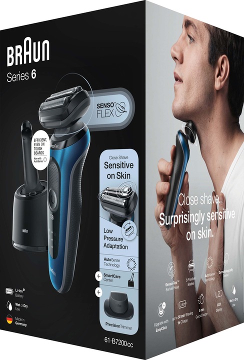 Immagine prodotto Braun Rasoio elettrico serie 6 con rifinitore di precisione