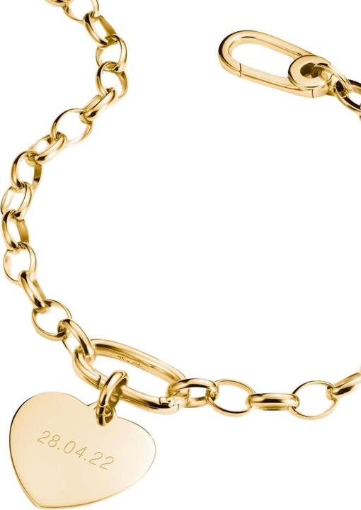 Image du produit Thomas Sabo Charm-Anhänger Herz gross Connect vergoldet (Or jaune 750 doré)