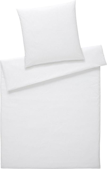 Image du produit Elegante Web-Seersucker Bettwäsche Stockholm (Set de linge de lit, 155x220 cm + 80x80 cm)