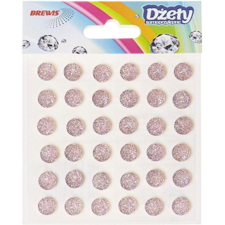 Brewis Selbstklebende Strasssteine ​​36 Stk