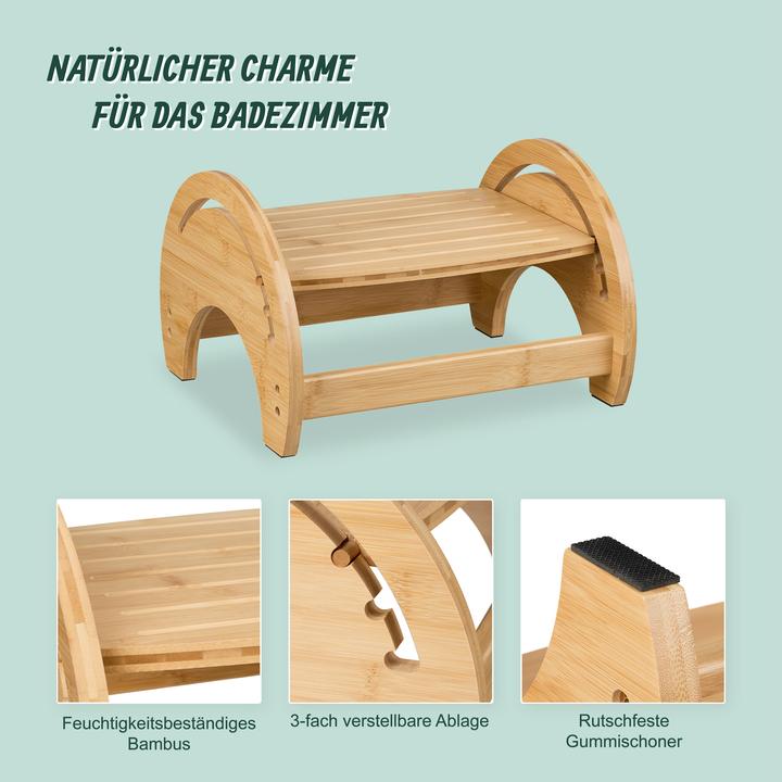 Produktbild Relaxdays Toilettenhocker