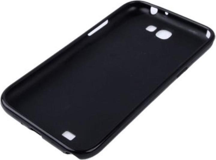 Actual product image König Design Protective cover TPU Case for mobile Samsung Galaxy Note II N7100 Black (Samsung Galaxy Note 2 N7100)