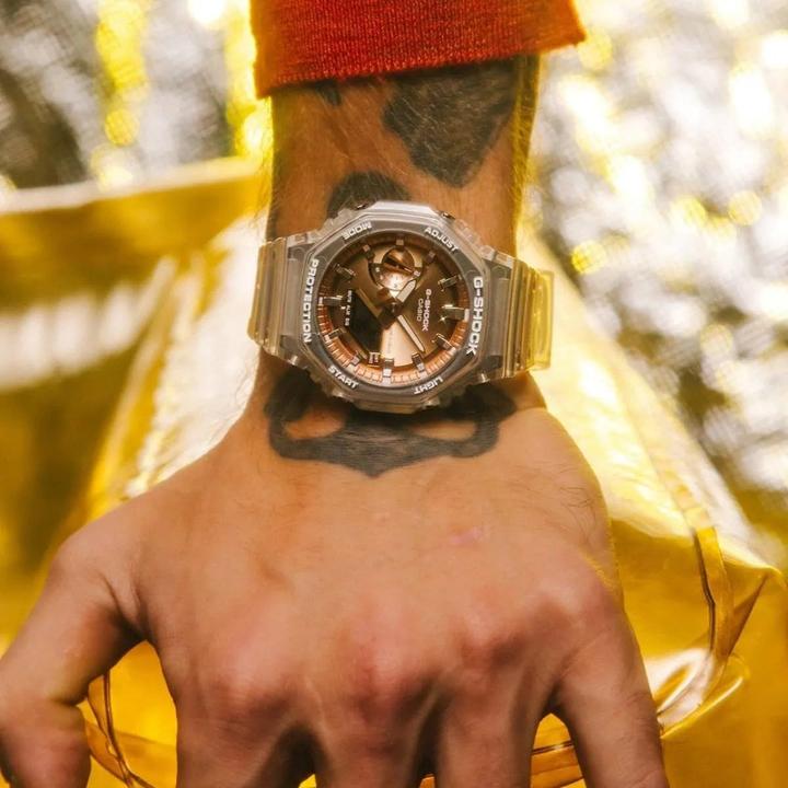 Actual product image Casio GA-2100BM-7A5ER (Chronograph)