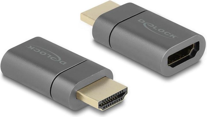 Produktbild Delock HDMI Adapter Stecker zu Buchse 8K 60 Hz magnetisch (HDMI, 8 cm)