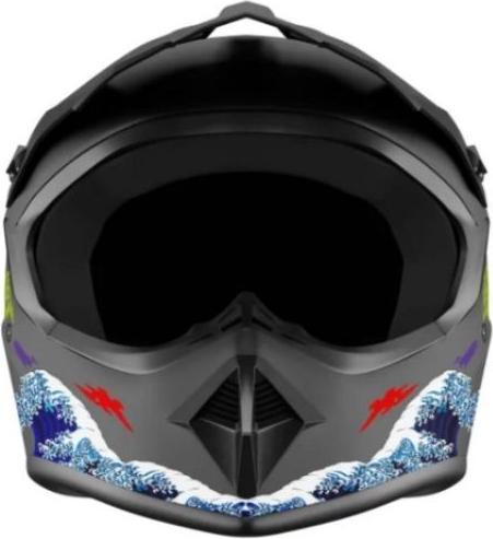 Actual product image Kamikaze Kask pełny Katana AKC206 rozmiar XL