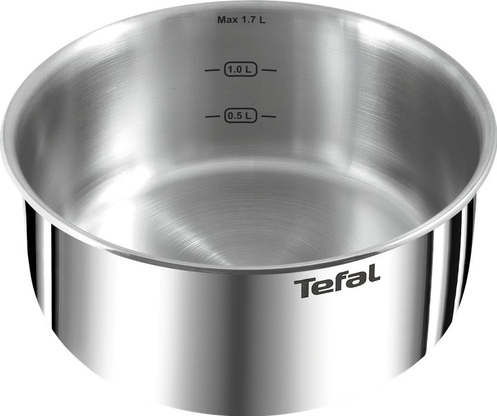 Produktbild Tefal Ingenio Emotion 5-teiliges Set - L897S5 (28 cm, Pfannenset + Topfset, Bratpfanne, Stielkasserolle, Edelstahl)