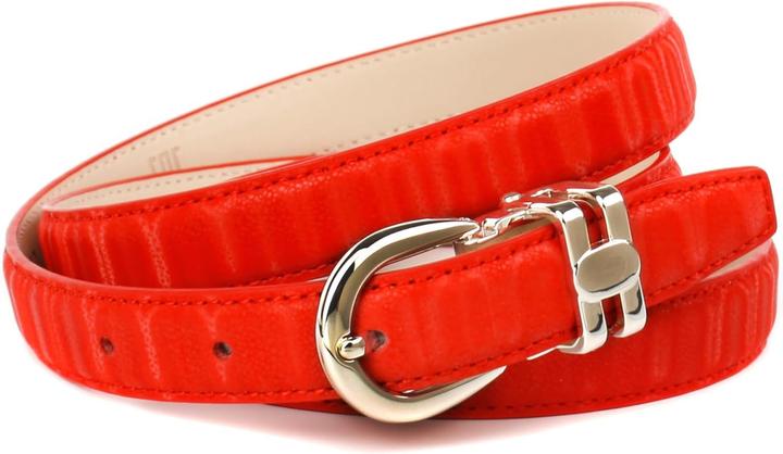 Actual product image Anthoni Crown Adjustable Leather Belt with Automatic Buckle and Gift Pouch
