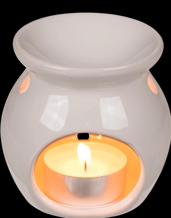 Image du produit Out of the blue Lampe aromatique en céramique blanche