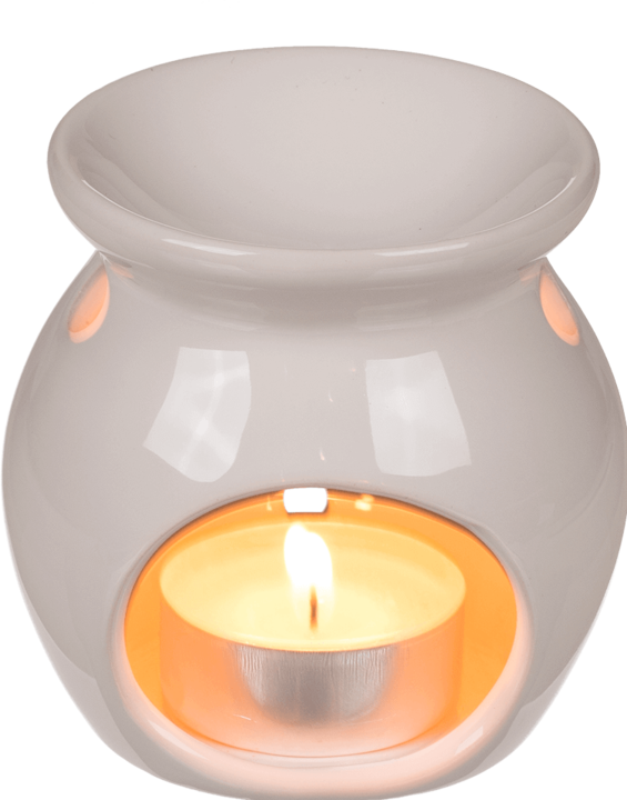 Actual product image Out of the blue Aroma lamp ceramic white
