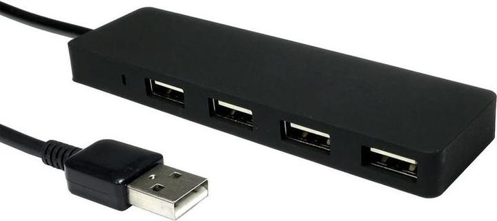 Immagine prodotto RS PRO Hub USB 2.0, 4 porte USB, USB A, USB, 105 x 30 x 10 mm (USB-A, 4 porte)