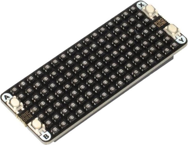 Produktbild Pimoroni PIM546 - Pico Unicorn Pack mit 112 RGB-LEDs (Elektronikkit)