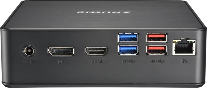 Produktbild Shuttle NC40U3, 0.84L sized PC, Mini PC barebone, Intel SoC, DDR4-SDRAM, PCI Express, Serial ATA III (Intel Core i3-1215U)