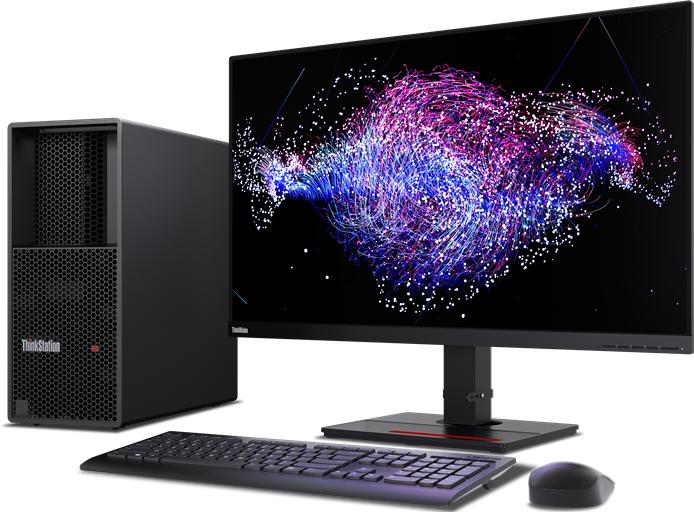 Actual product image Lenovo ThinkStation P3 Tower (Intel Core i9-13900K, 32 GB, 1000 GB, UHD Graphics 770)