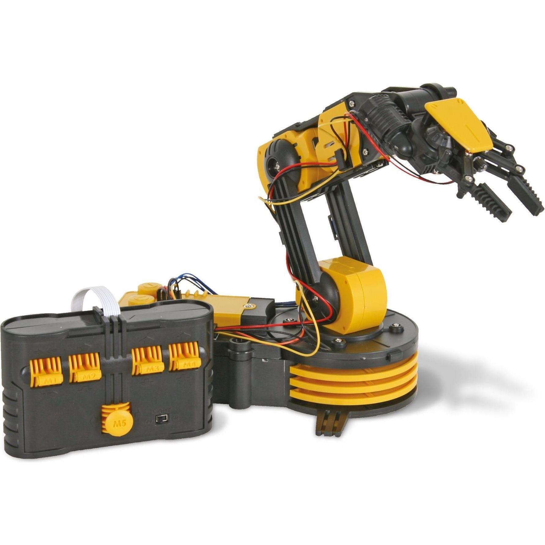 Velleman Braccio del robot, Kit robotica, Giallo, Nero