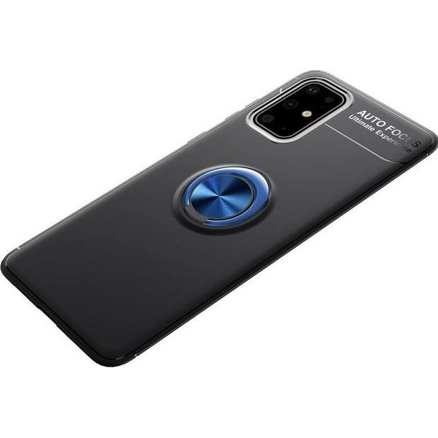 Thumbnail - MU Style Kickstand Series Softcase (Samsung Galaxy S20+), Smartphone Hülle, Blau, Schwarz