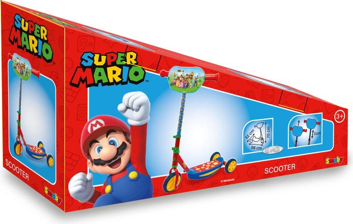 Actual product image Smoby Super Mario Scooter, 3 wheels