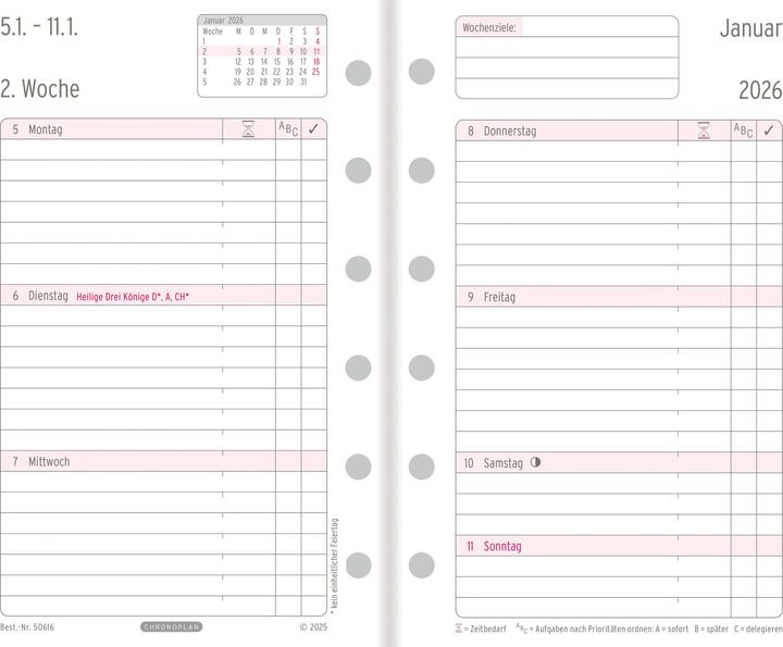 Produktbild Chronoplan Wochenplan (Spezial, Deutsch)