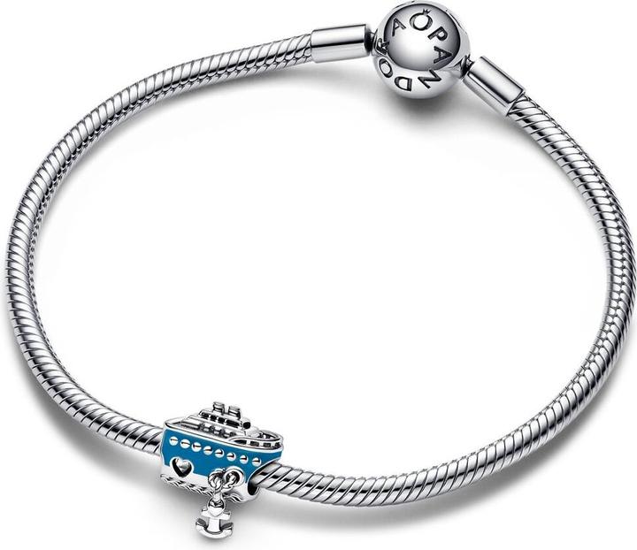Image du produit Pandora Bateau de croisière à l'ancre Charm (Argent 925, Émail)