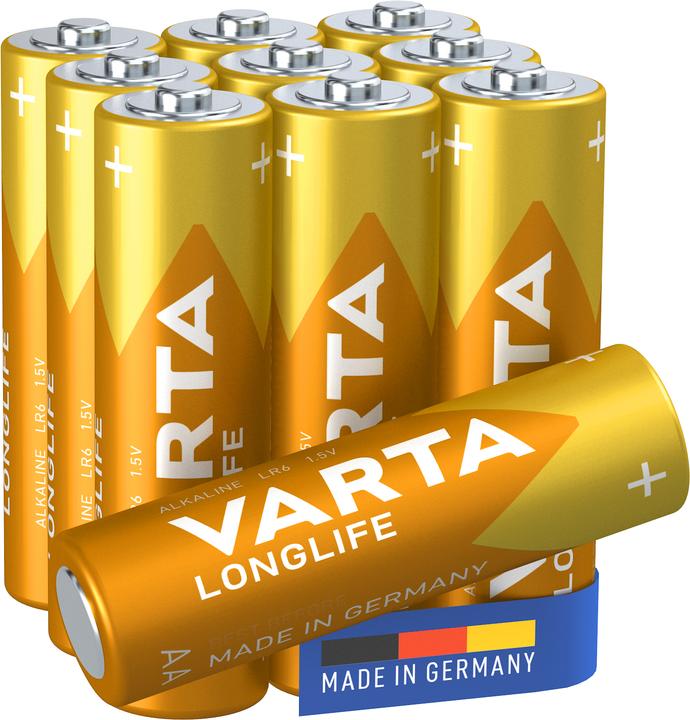 Actual product image Varta Longlife (10 pcs., AA, 2800 mAh)