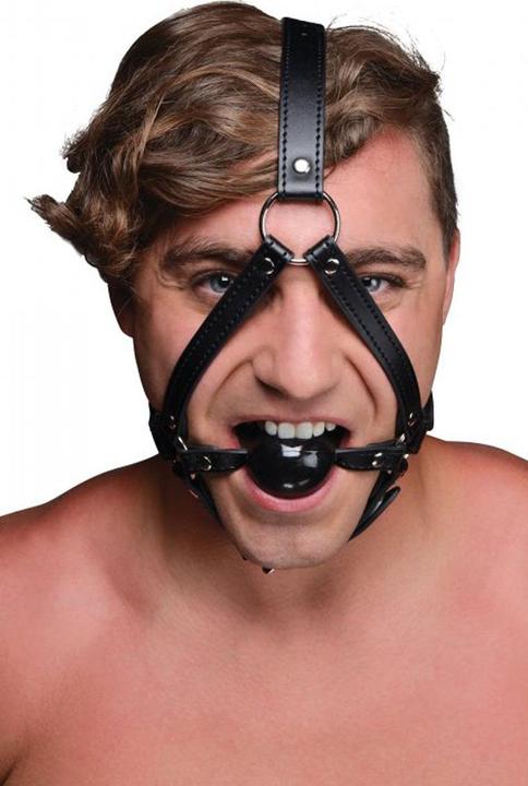 Immagine prodotto XR Brands Head Harness + Ball Gag