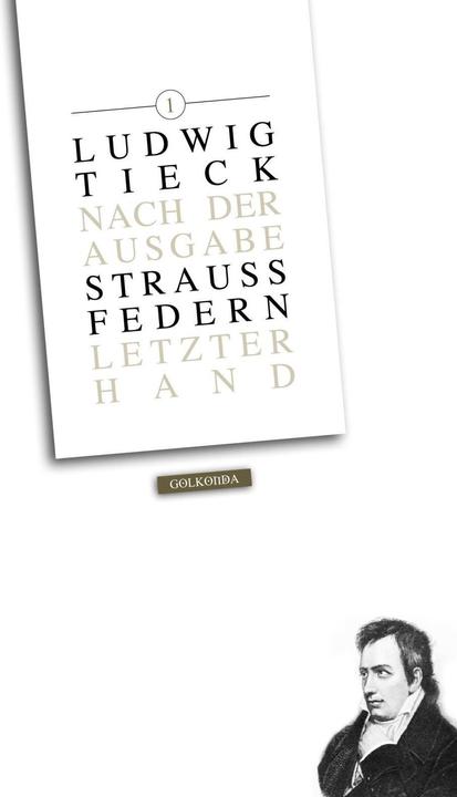 Produktbild Straussfedern 3 (Deutsch, Ludwig Tieck, 2016)