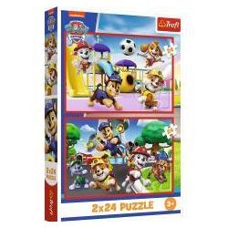 Trefl Puzzle 2 x 24 – Paw Patrol (24 Teile)