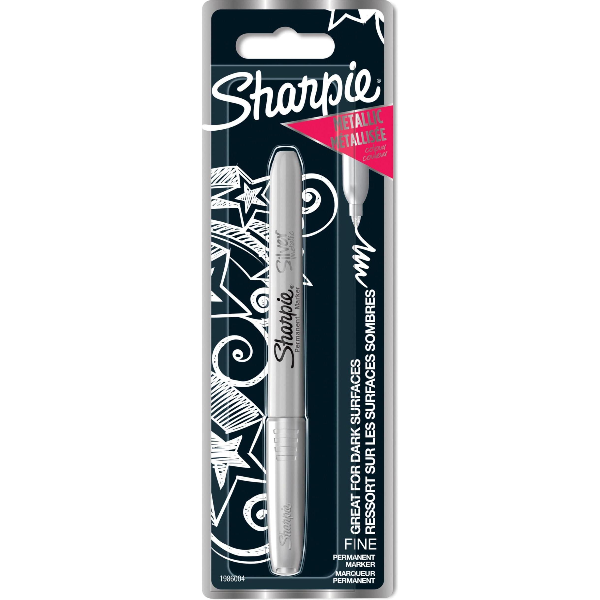 Sharpie, Marker, Feiner Permanentmarker (Silber, 1.40 mm, 1 x)
