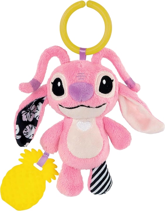 Clementoni Baby Stitch Soft Rattle Pink