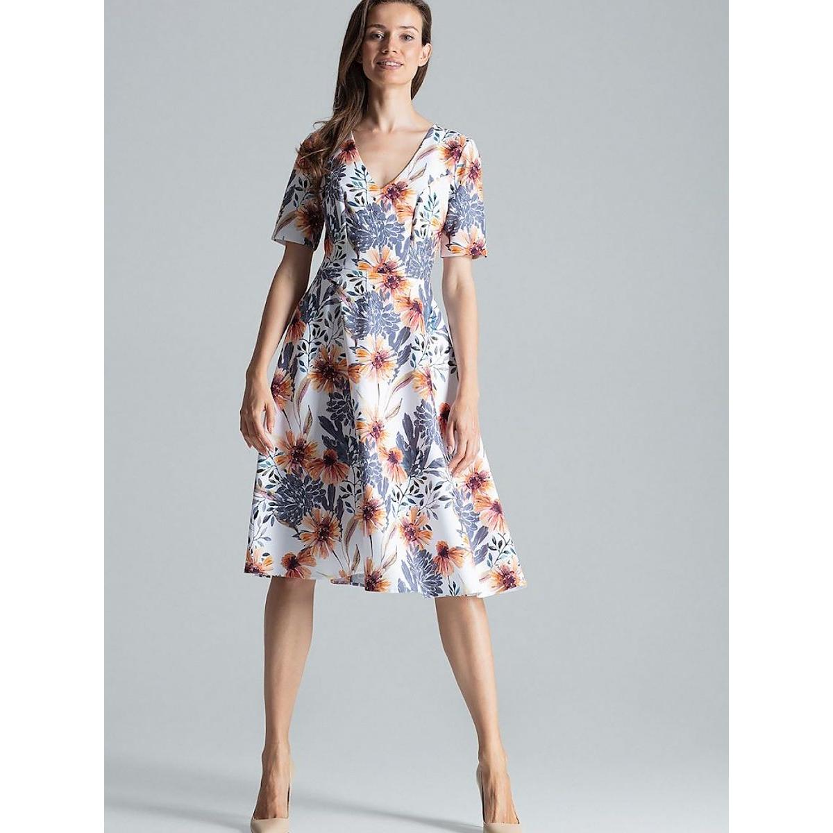 Figl, Damen, Kleider, Alltagskleid, Mehrfarbig, (XL)