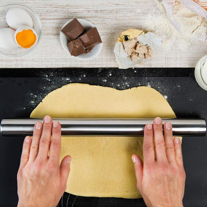 Immagine prodotto Lurch Teigrolle, Edelstahl - Ø4cm x 40cm