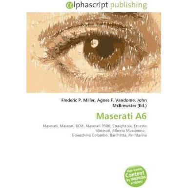 Maserati A6, Ratgeber