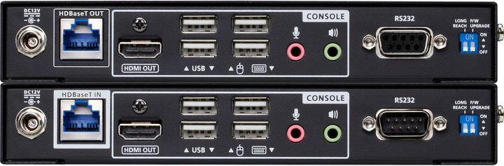 Actual product image Aten USB True 4K HDMI HDBaseT 3.0 KVM Extender USB