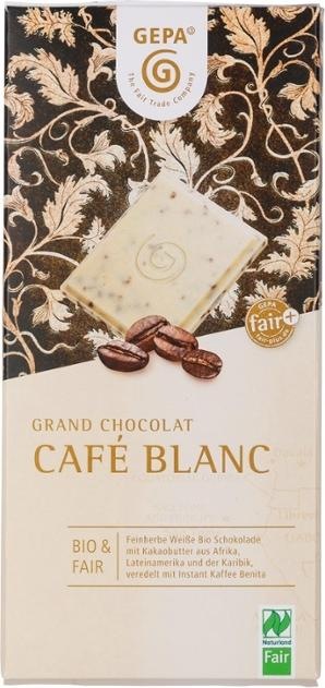 Produktbild GEPA Grand Chocolat Café Blanc (100 g)