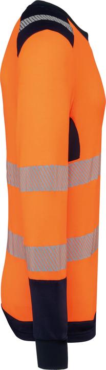 Produktbild Kariban Recyceltes Sicherheits-T-Shirt mit Rundhalsausschnitt und langen Ärmeln (XS)