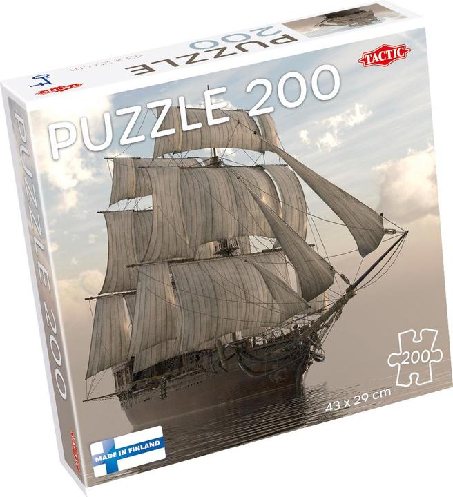Produktbild Tactic Puzzle Segelboot auf See, 200 Teile. (200 Teile)