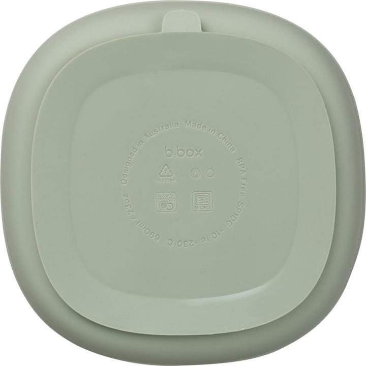 Actual product image B.Box Silicone plate with lid