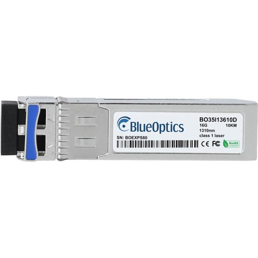 BlueOptics Extreme Networks 16G-SFP-000198 kompatibler SFP+ BO35I13610D, Transceiver, Silber