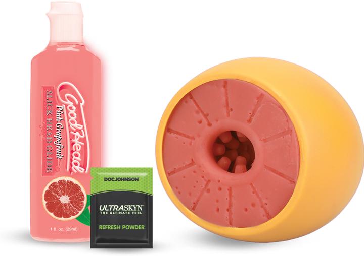 Produktbild Doc Johnson Grapefruit Blowjob Set