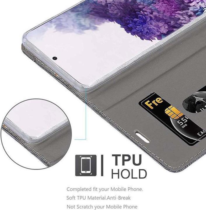 Actual product image Cadorabo Book Jeans Optics Cover (Samsung Galaxy S20+)